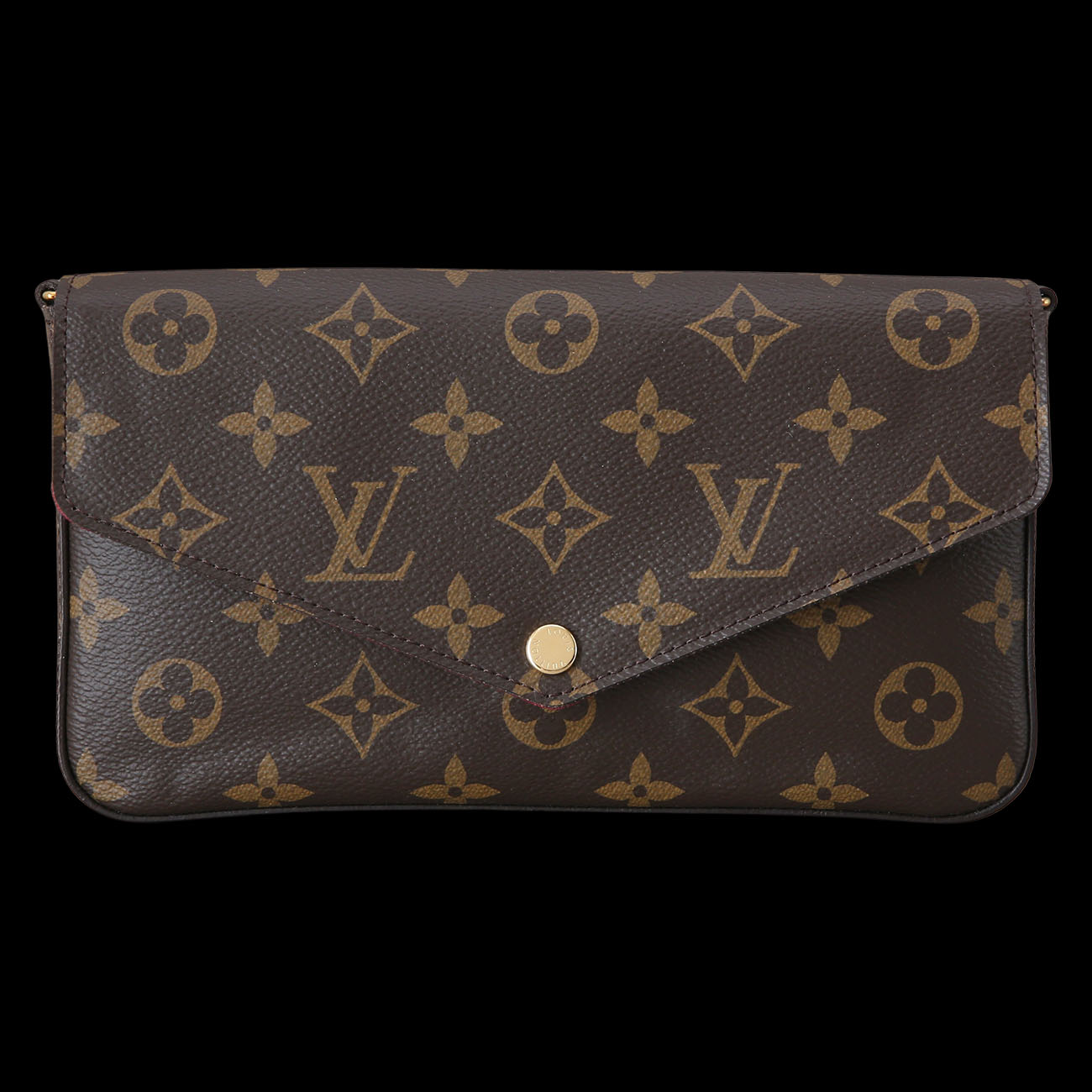 LOUIS VUITTON(USED)루이비통 모노그램 체인 월릿 크로스백